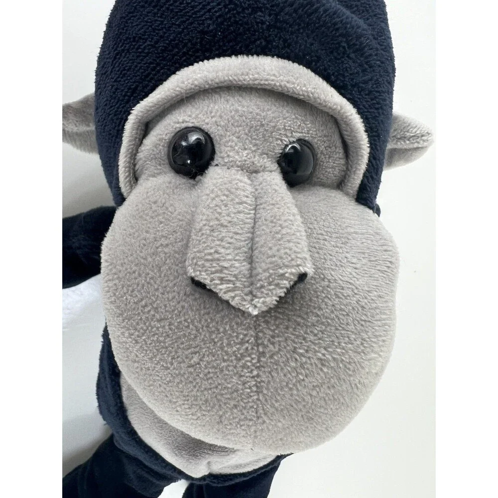 Midwood Brands Stuffed Animal Silver Back Gorilla Ape Monkey Plush Toy Gift 18”